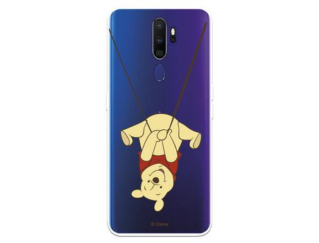 Funda para Oppo A5 2020 Oficial de Disney Winnie Columpio - Winnie The Pooh