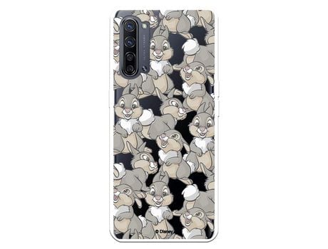 Funda para Oppo Find X2 Neo Oficial de Disney Tambor Patrones - Bambi