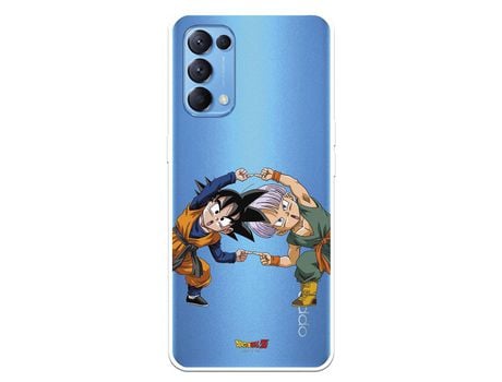 Funda para Oppo Find X3 Lite Oficial de Dragon Ball Goten y Trunks Fusión