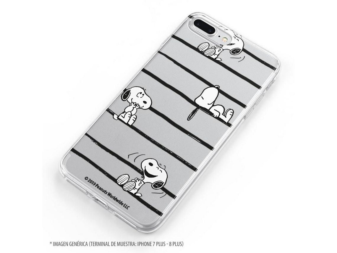 Funda para Xiaomi Redmi A2 Oficial de Peanuts Snoopy rayas - Snoopy