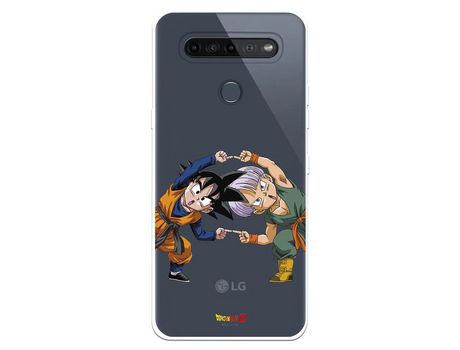 Funda para LG K51S Oficial de Dragon Ball Goten y Trunks Fusión