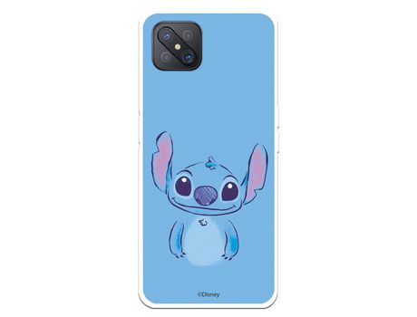 Funda para Oppo Reno 4Z Oficial de Disney Stitch azul - Lilo & Stitch