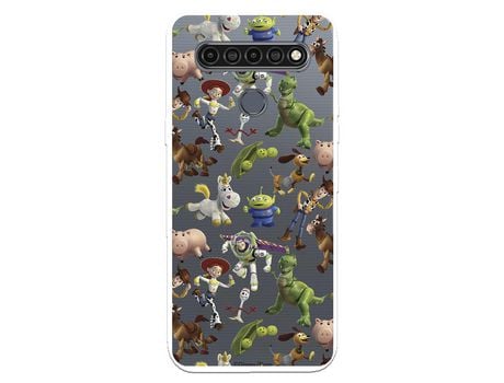 Funda para LG K61 Oficial de Disney Muñecos Toy Story Siluetas - Toy Story