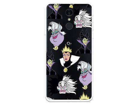 Funda para LG Q7 Oficial de Disney Villanas Padrón