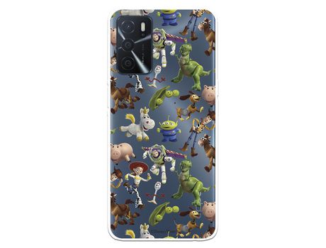 Funda para Oppo A16 Oficial de Disney Muñecos Toy Story Siluetas - Toy Story