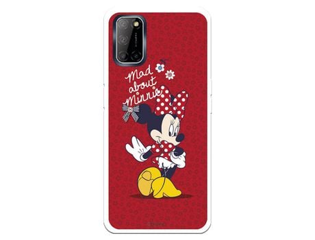 Funda para Oppo A52 Oficial de Disney Minnie Mad About - Clásicos Disney