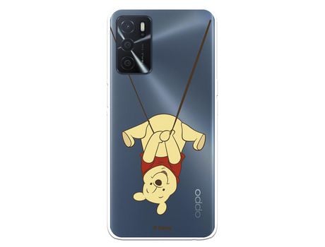 Funda para Oppo A16 Oficial de Disney Winnie Columpio - Winnie The Pooh