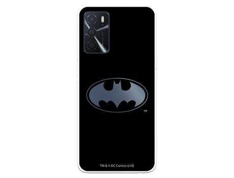 Funda para Oppo A16 Oficial de DC Comics Batman Logo Transparente - DC Comics