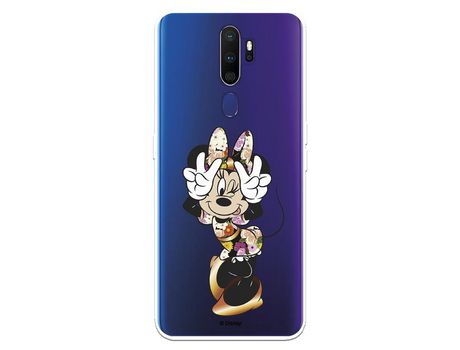 Funda para Oppo A5 2020 Oficial de Disney Minnie Posando - Clásicos Disney