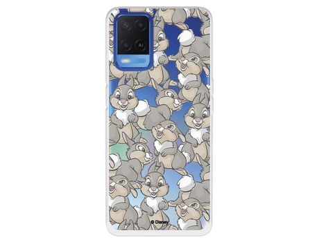 Funda para Oppo A54 4G Oficial de Disney Tambor Patrones - Bambi