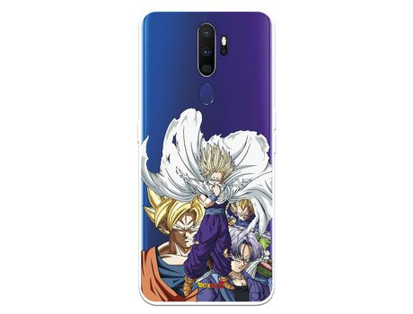 Funda para Oppo A9 2020 Oficial de Dragon Ball Guerreros Saiyans - Dragon Ball