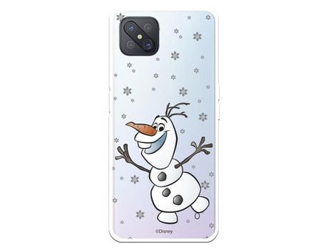 Funda para Oppo Reno 4Z Oficial de Disney Olaf Transparente - Frozen