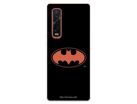 Funda para Oppo Find X2 Pro Oficial de DC Comics Batman Logo Transparente - DC Comics