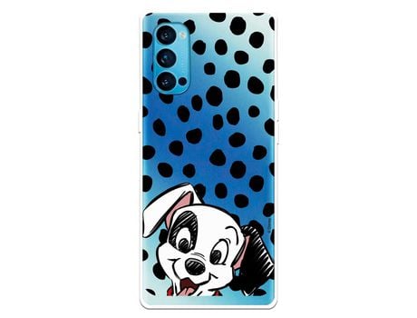 Funda para Oppo Reno 4 Oficial de Disney Cachorro Manchas - 101 Dalmatas