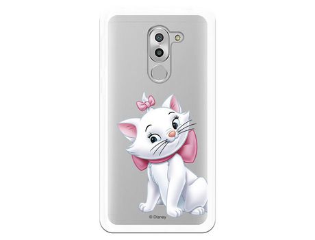 Funda Oficial Disney Marie Silueta transparente para Huawei Honor 6X - Los Aristogatos