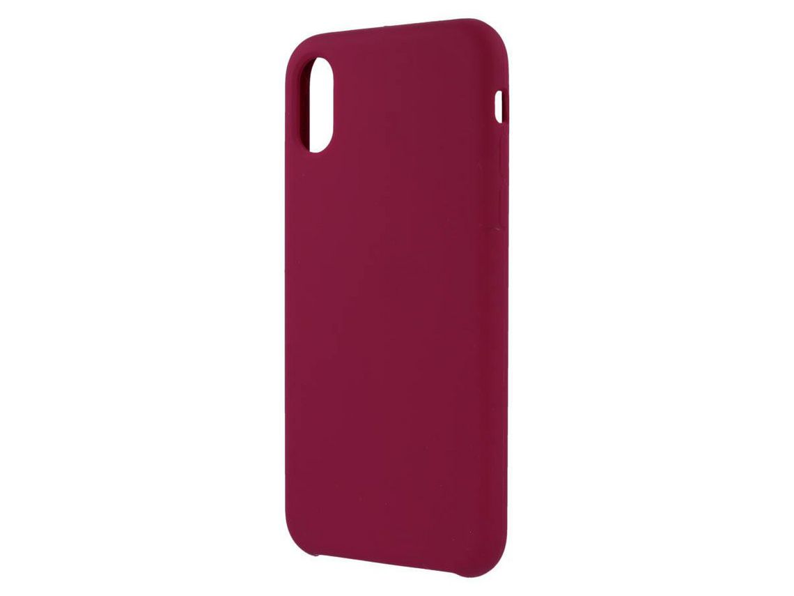 Funda ultra suave negra iPhone XS