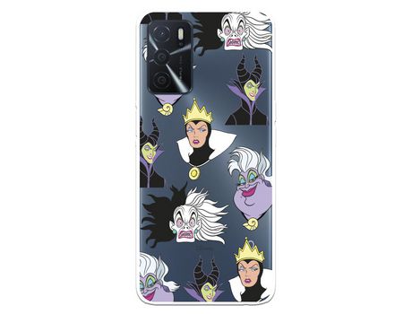 Funda para Oppo A16 Oficial de Disney Villanas Padrón