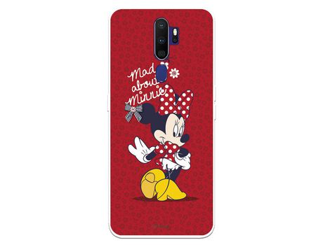 Funda para Oppo A5 2020 Oficial de Disney Minnie Mad About - Clásicos Disney