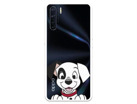 Funda para Oppo A91 Oficial de Disney Cachorro Sonrisa - 101 Dalmatas