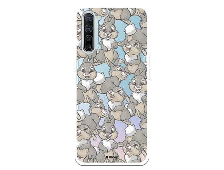 Funda para Oppo Find X2 Lite Oficial de Disney Tambor Patrones - Bambi