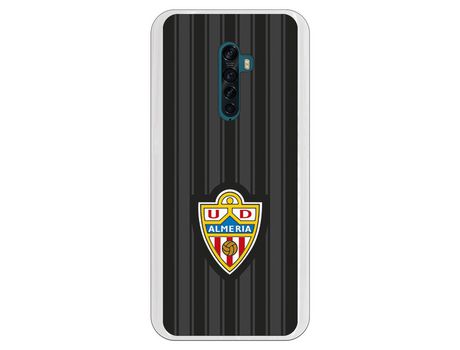 Funda para Oppo Reno2 del Almería fondo negro - Licencia Oficial