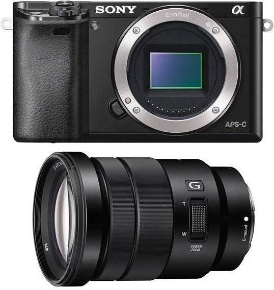 Kit Cámara Mirrorless SONY A6000 + SEL 18-105MM F4 G OSS