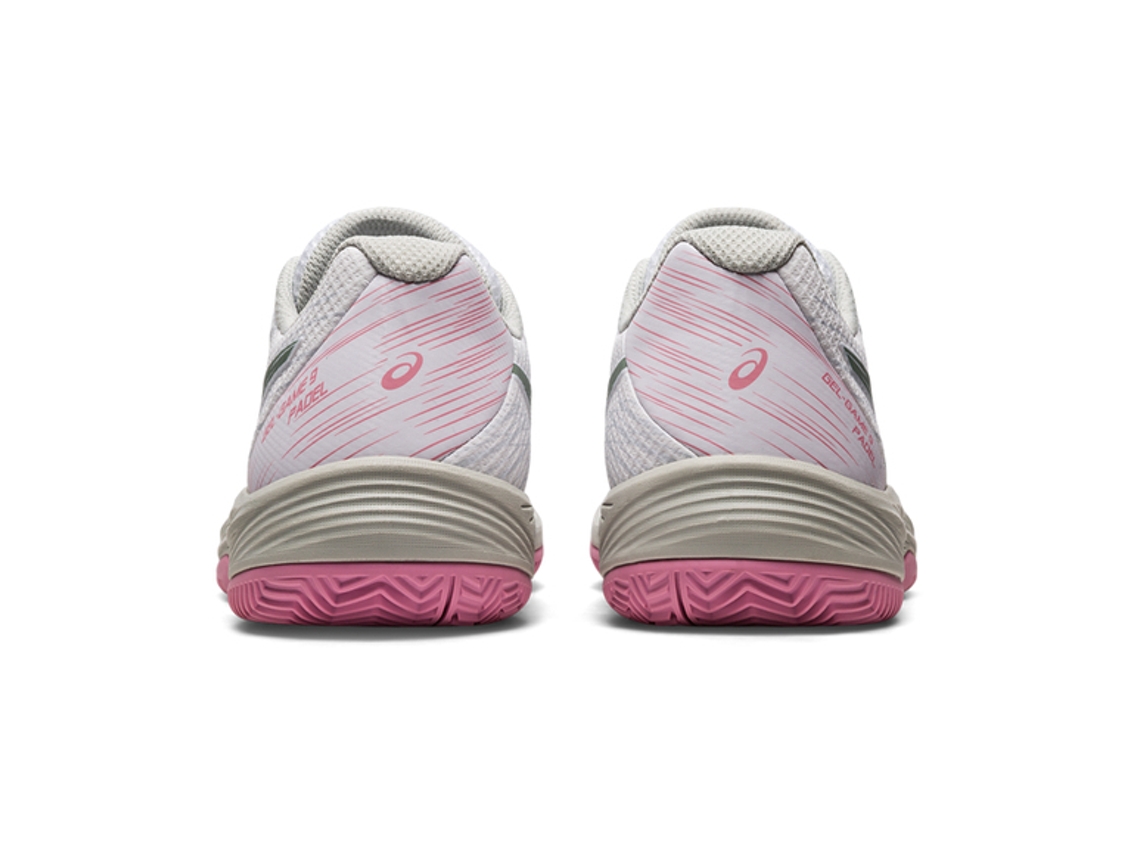 Zapatillas de pádel Mujer Asics Gel-Game 9 blanco/gris