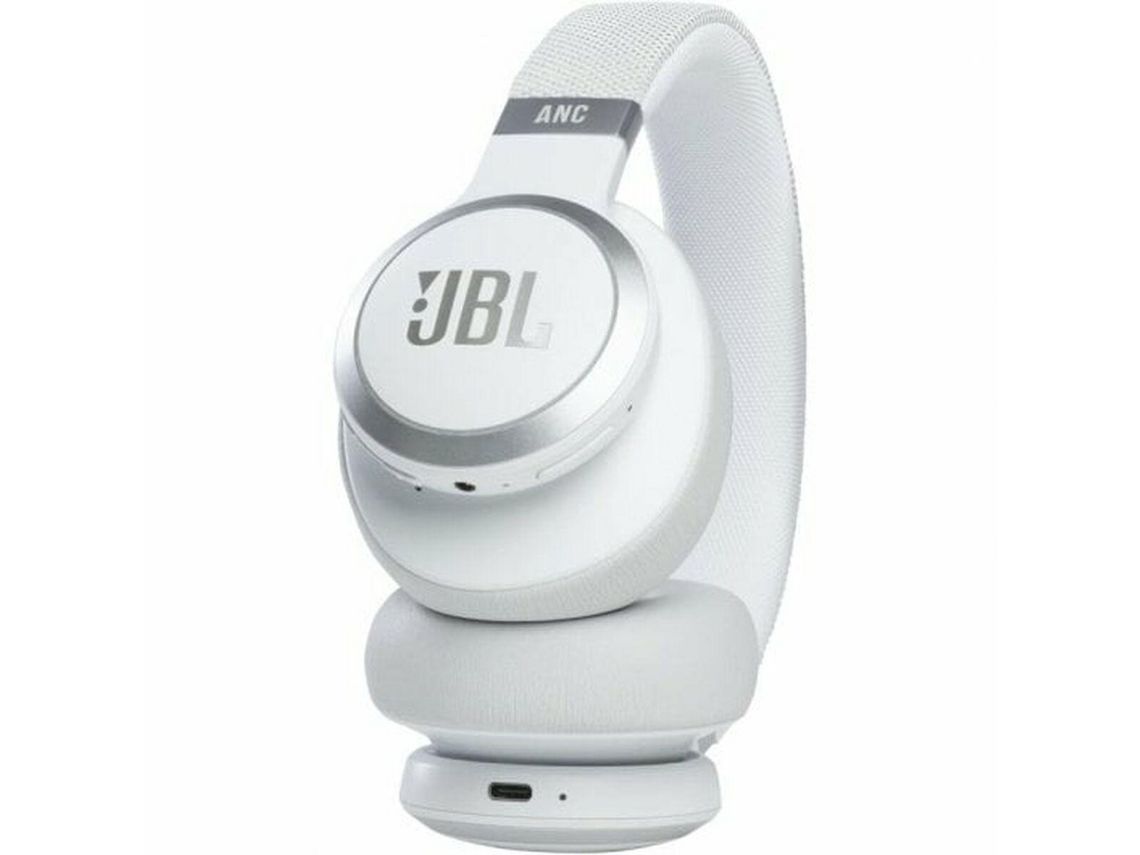 JBL Tune 660NC en Blanco, Auriculares Bluetooth 5.0 con