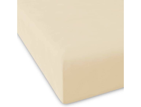 Sábana GUY LAROCHE Pure (Crema - 100% Percal Algodón - 160x200+28 cm)