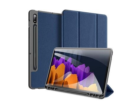 Funda para Tablet DUX DUCIS Domo con Soporte Multi-ngulo y Función de Suspensión Inteligente para Samsung Galaxy Tab S7+ S7 Plus