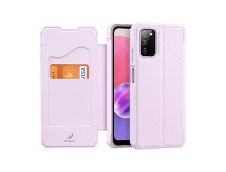 Funda para Samsung Galaxy A03S DUX DUCIS Libro Rosa