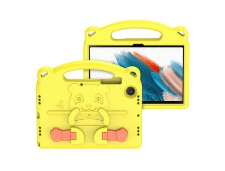 Funda DUX DUCIS Panda Cofre para Crianças Kids Soft para Samsung Galaxy Tab A8 10,5 '' 2021 Amarillo