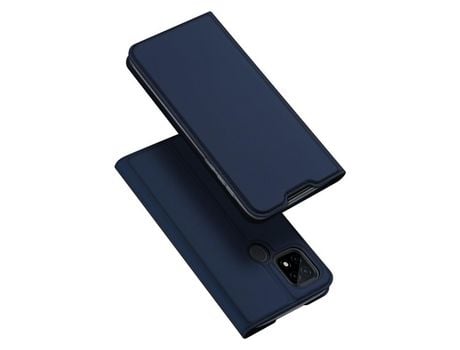 Funda Realme C21 DUX DUCIS Piel Sintética Negro