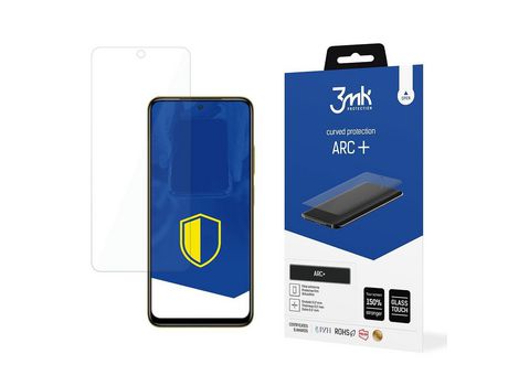 Pack 4 Protectores de Cristal Templado Xiaomi Redmi Note 8 Pro 3MK  GLASCAM-3MK-N8P Transparente (4 Unidades)