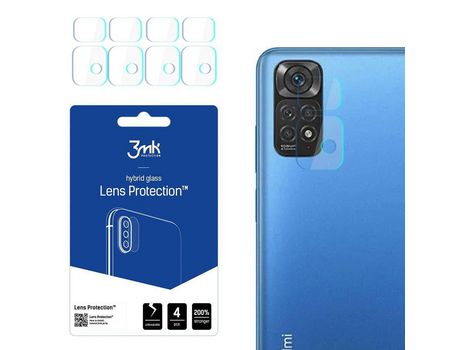 Película Cámara para Xiaomi Redmi Note 11S 4G 3Mk Cristal Templado para Rojo