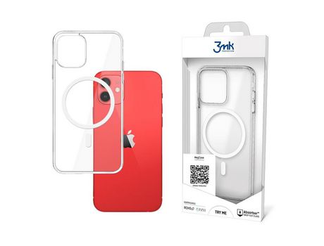 Funda 3Mk Mag iPhone 12 Mini Transparente