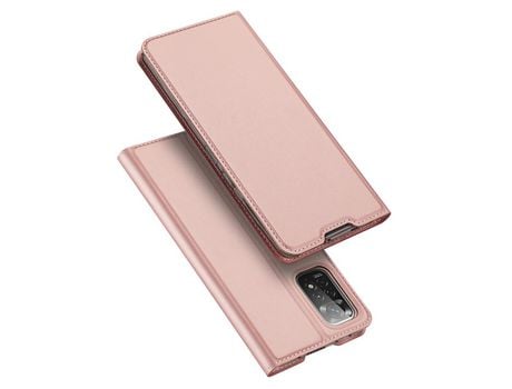 Funda de Couro Sintético DUX DUCIS Skin Pro para Xiaomi Rojo mi Note 11 Pro + 5G / 11 Pro 5G / 11 Pro Rosa