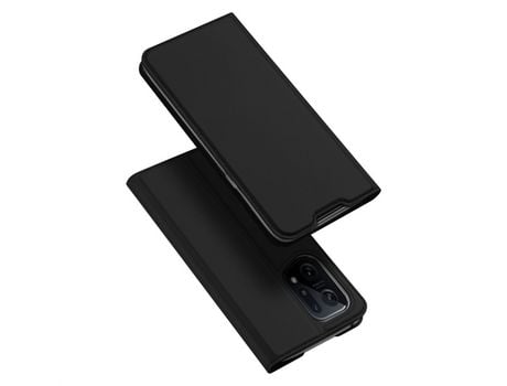 Funda DUX DUCIS Skin Pro con Flip Oppo Find X5 Negro