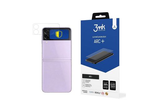 Película PVC 3Mk Arc + para Samsung Galaxy Z Flip 3 5G Filme Em Tela Cheia