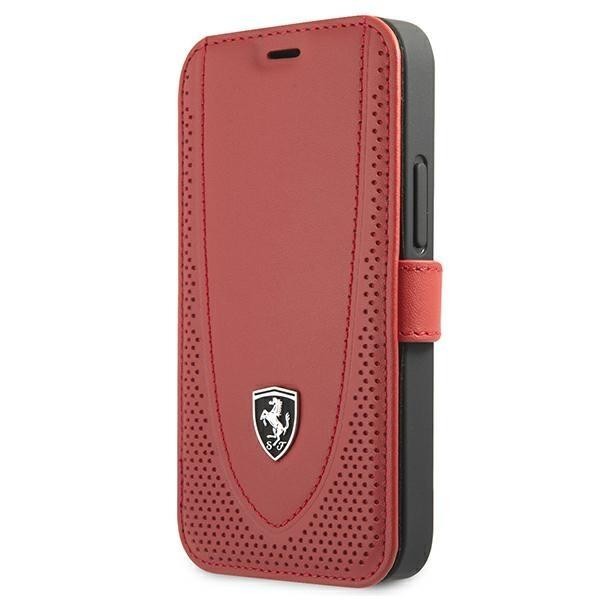 Carcasa iPhone 12 mini Licencia Ferrari Carbono Negro