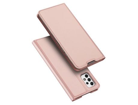 Funda para Samsung Galaxy A53 5G DUX DUCIS Piel Sintética Rosa