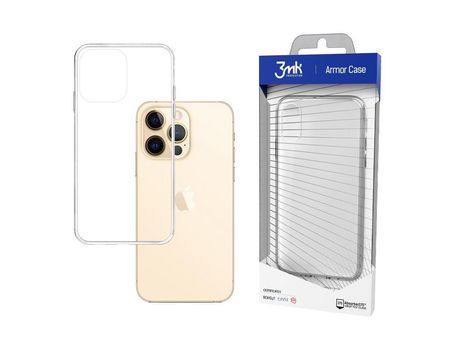 Funda para iPhone 13 Pro Max 3mk Rígida Armor Transparente