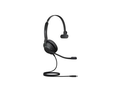 Micrófono de auriculares con cable USB-C Evolve2 30 Se Ms Mono micrófono de auriculares JABRA