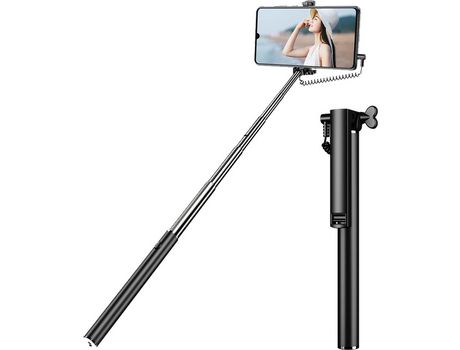 BIGBEN CONNECTED Selfiestickminiv2B Selfie Stick Smartphone Negro Plata