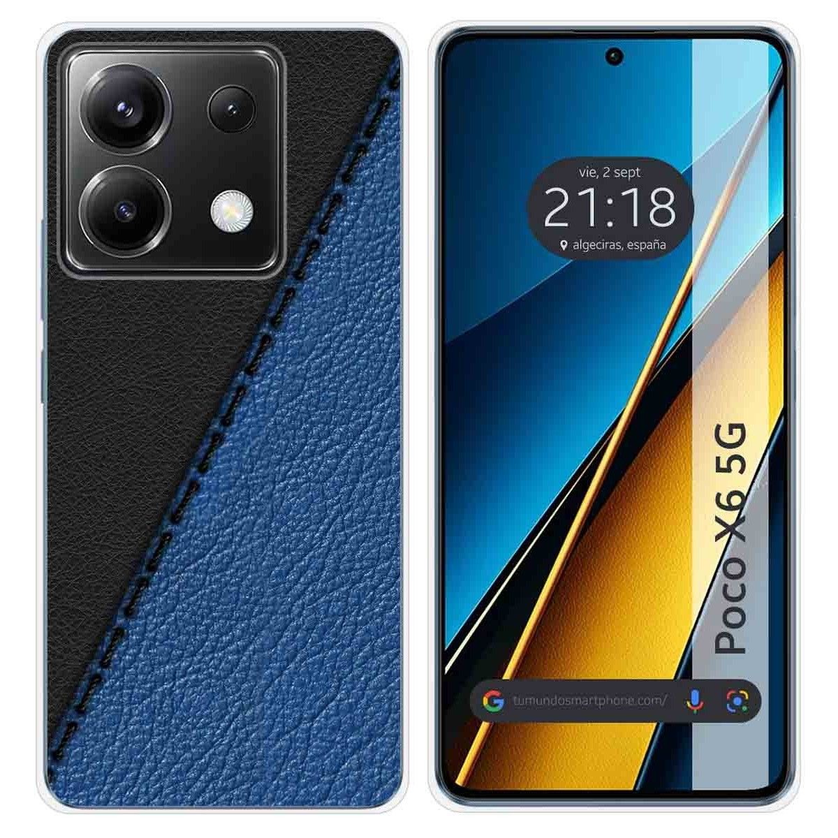 Xiaomi Poco X6 5G Funda Gel Tpu Silicona dibujo Ladrillo 02