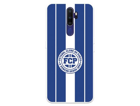 Funda para Oppo A9 2020 del Futebol Club Oporto Escudo Azul - Licencia Oficial Futebol Club Oporto