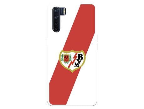 Funda para Oppo A91 del Rayo Vallecano Escudo - Licencia Oficial Rayo Vallecano