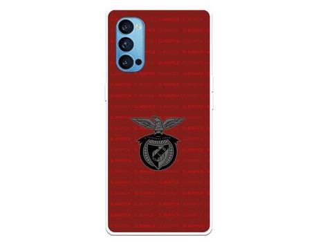 Funda para Oppo Reno4 5G del Escudo Fondo Granate - Licencia Oficial Benfica