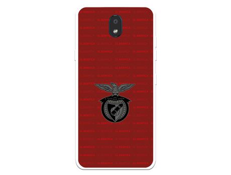 Funda para LG K30 del Escudo Fondo Granate - Licencia Oficial Benfica