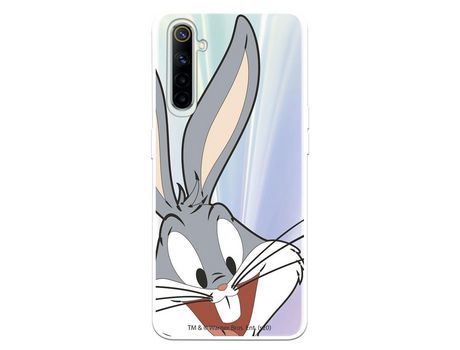 Funda para Realme 6 Oficial de Warner Bros Bugs Bunny Silueta Transparente - Looney Tunes